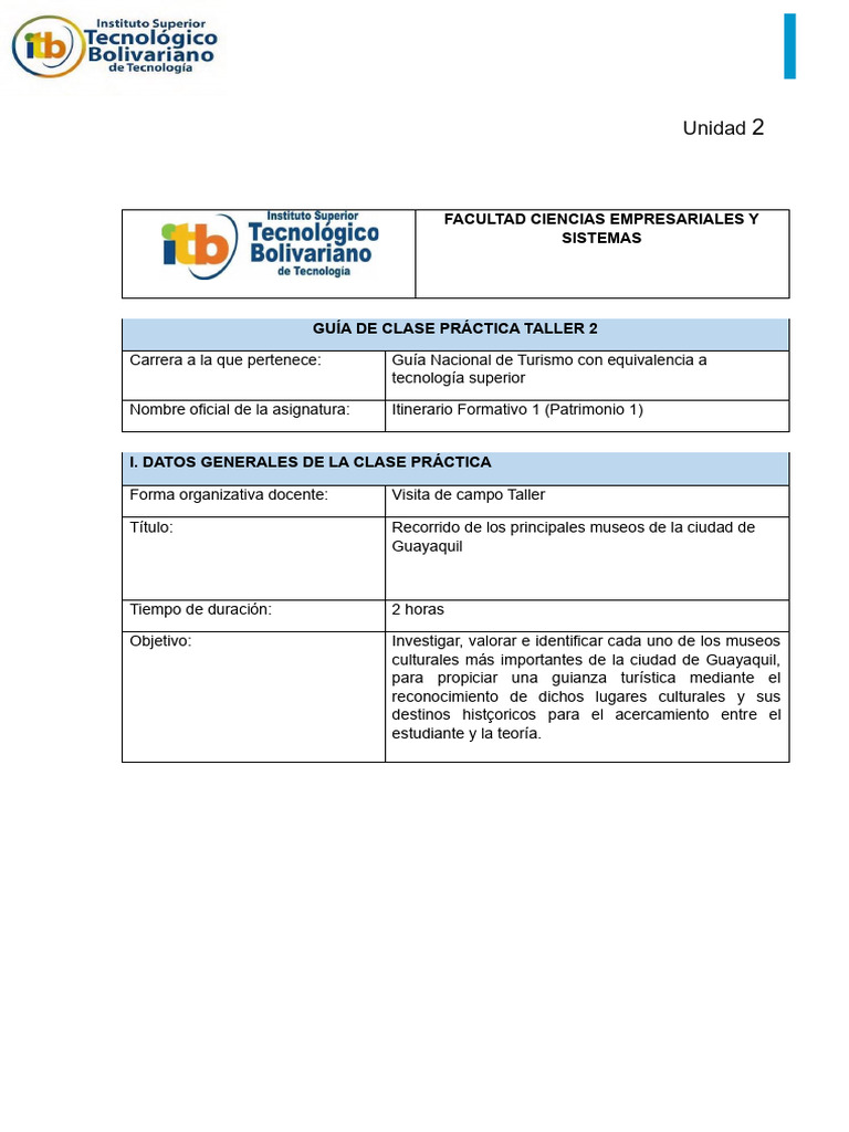 CLASE PRÁCTICA 2 ITINERARIO FORMATIVO 1 - Grupo 9 | PDF | Museo | Internet