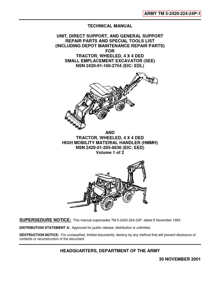 TM 5 2420 224 24P 1 | PDF | Transmission (Mechanics) | Piston