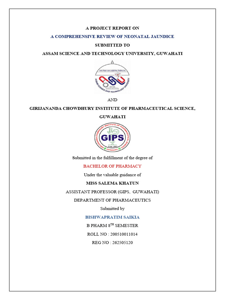 A Comprehensive Review Of Neonatal Jaundice Etiology Diagnosis And