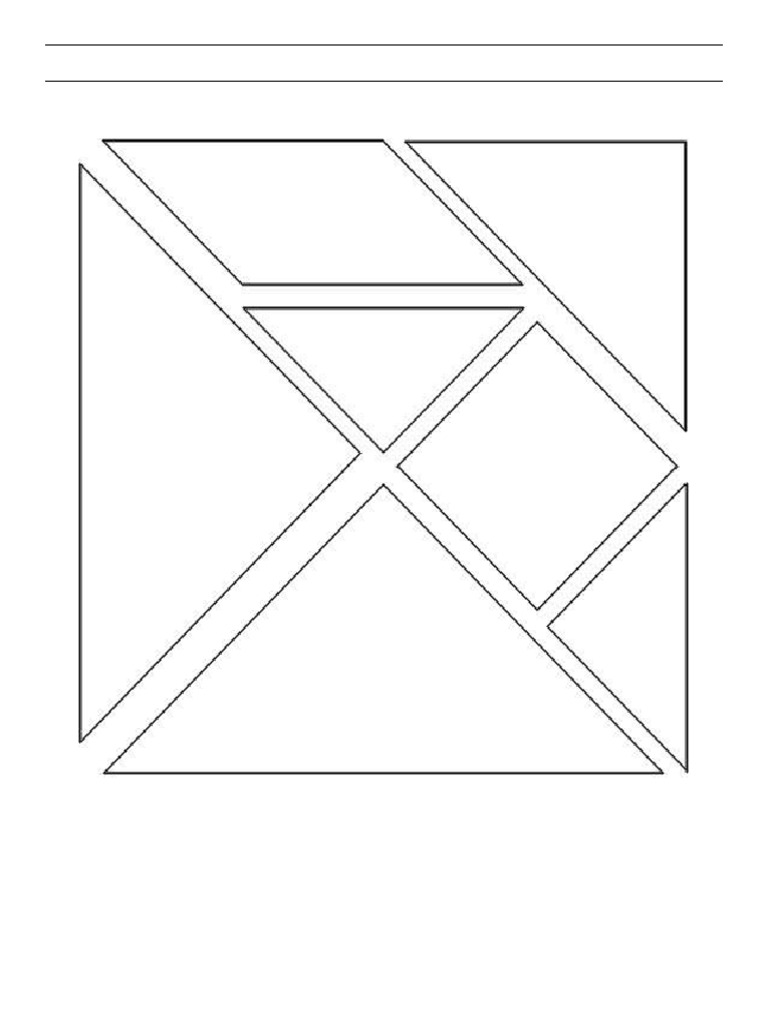 Molde Tangram | PDF