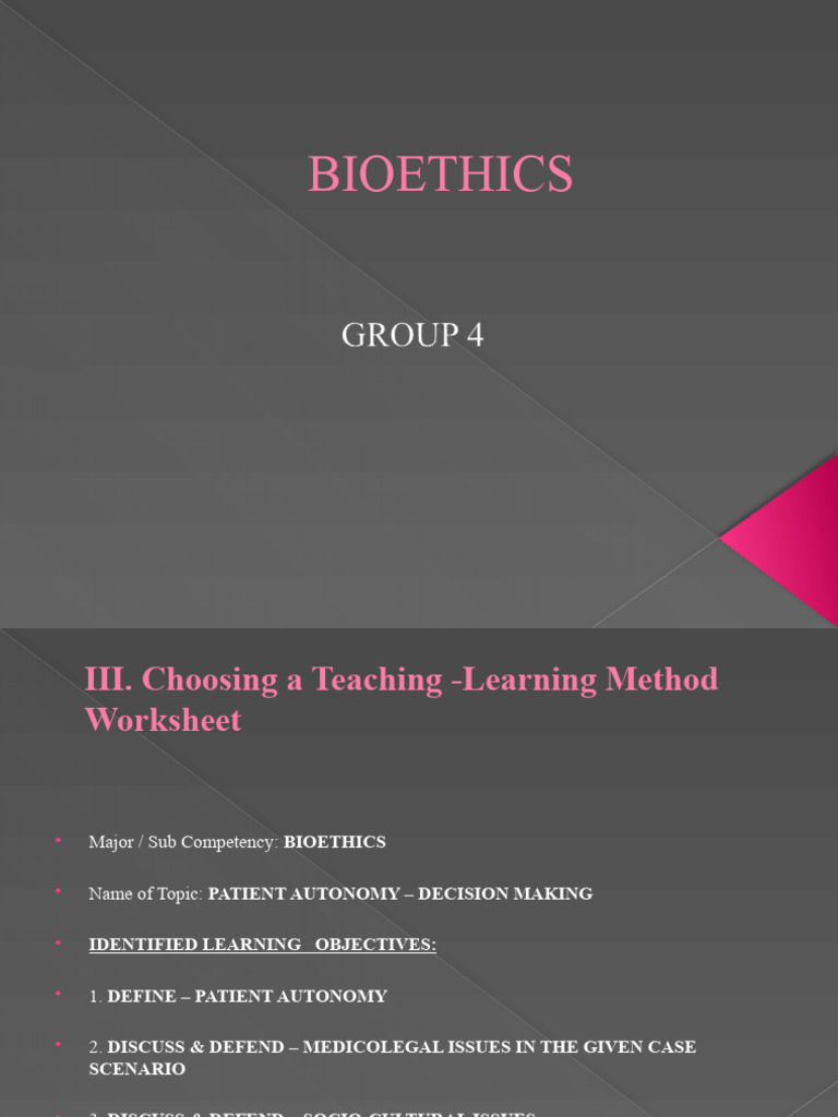 Bioethics | PDF | Bioethics | Teaching Method