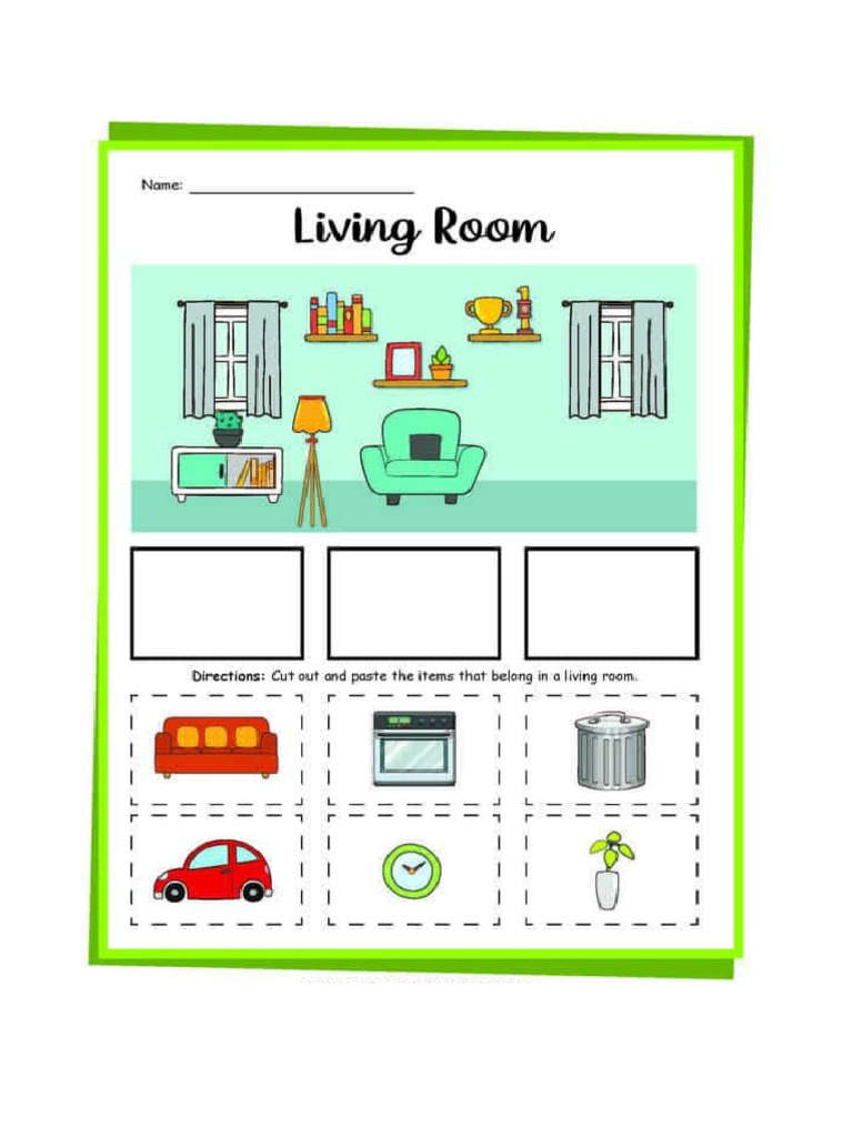 Things in the livingroom | PDF