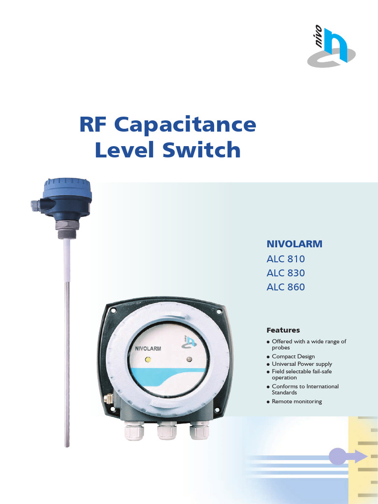 Rf-Capacitance /Admittance Level Switch – SKGDD