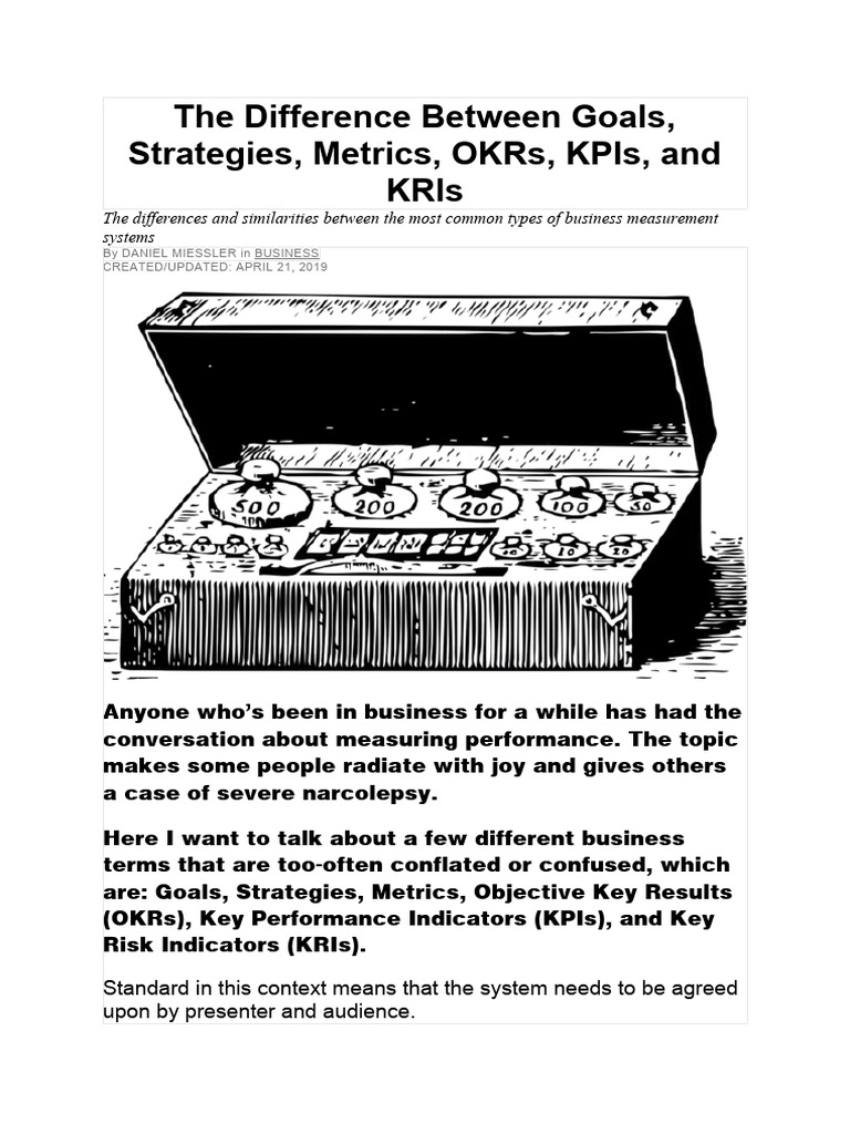 Metrics Kpis Kris Pdf Performance Indicator Analytics