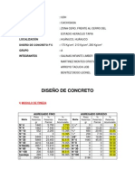 Diseño Concreto Limber