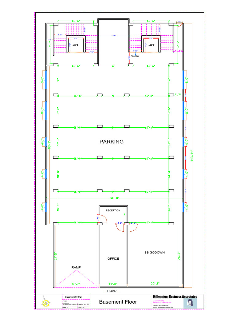 Basement Floor Plan Layout Details | PDF