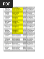 ECL Area List | PDF | Heavy Industry | Environment