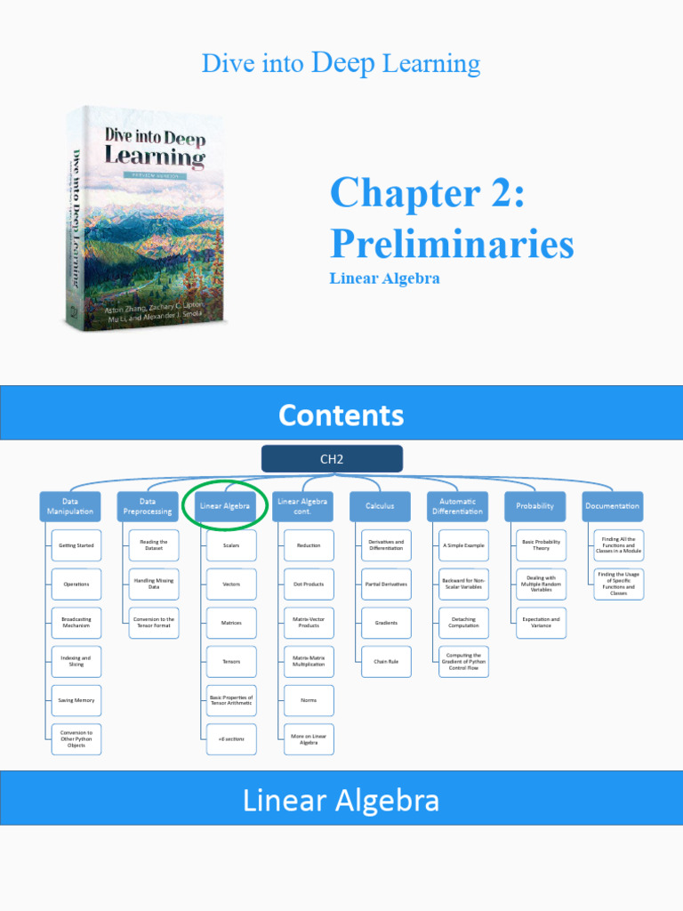 D2l ch2 part2 pdf matrix mathematics tensor