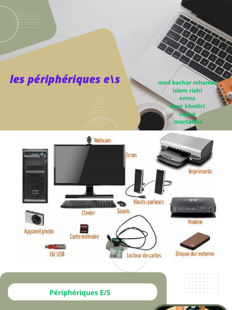 Périphériques d'entrée et de sortie modernes | PDF | Entrée/Sortie ...