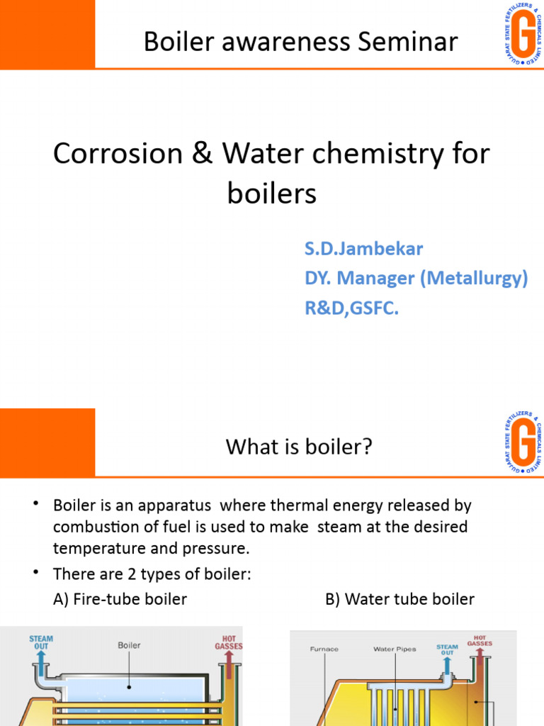 Corrosion & Water Chemistry | PDF | Water Purification | Water