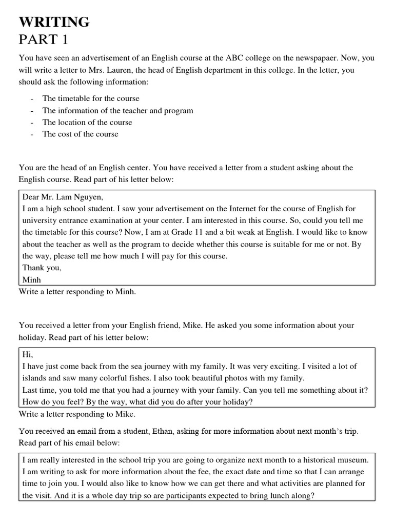 Inquiry About English Course Details | PDF | Childhood Obesity | Obesity