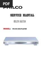 Service Manual For PH 919 of Philco