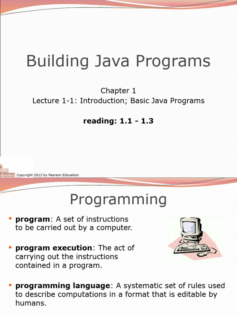 Building Java Programs | PDF | Java Virtual Machine | Java (Programming ...