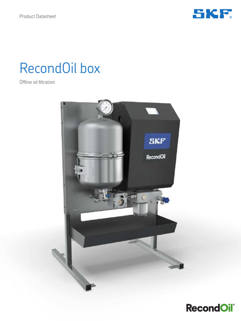 RecondOil Box 2022 | PDF | Filtration | Solubility