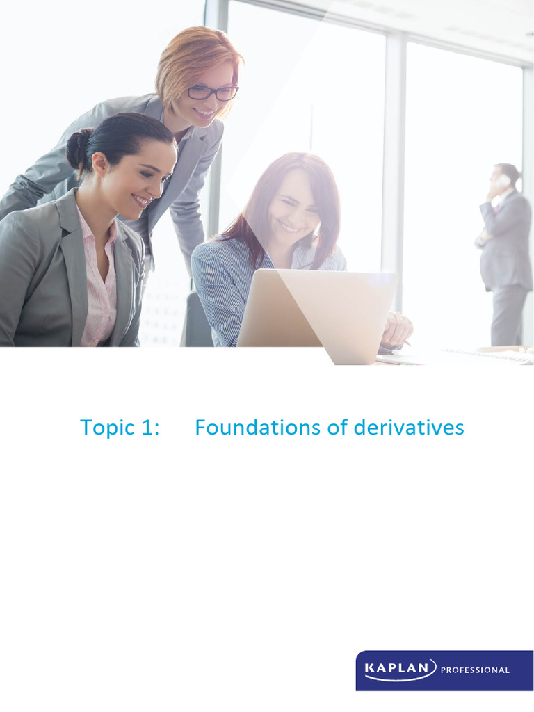 Understanding Derivatives Basics | PDF | Derivative (Finance) | Futures ...