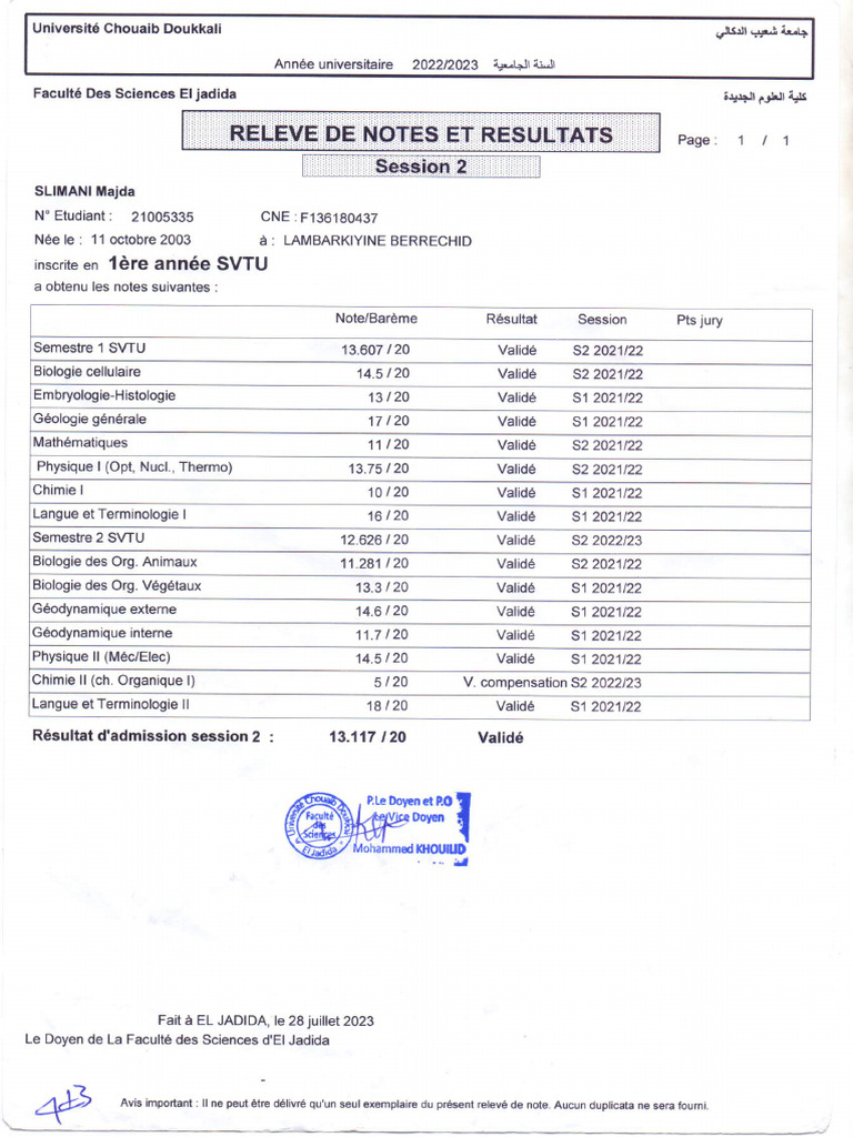1 annee pdf