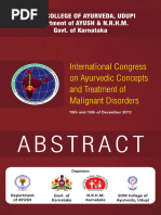 Absract | PDF | Ayurveda | Cancer