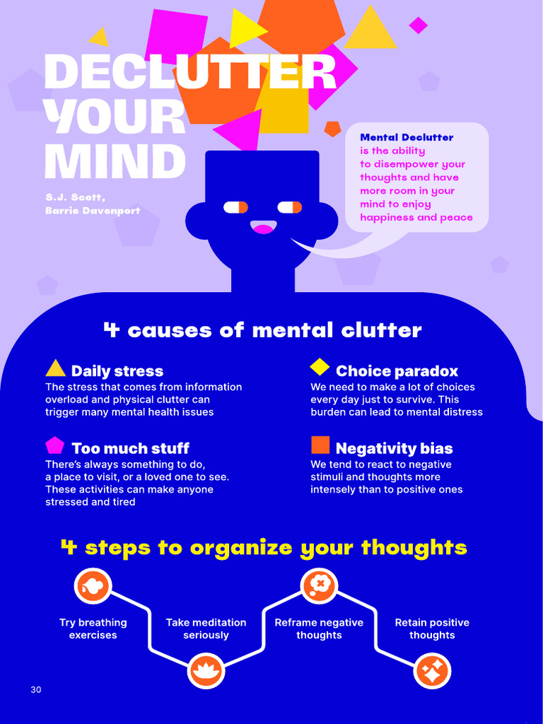 Brainpower Declutter Your Mind Pdf Thought Mental Health