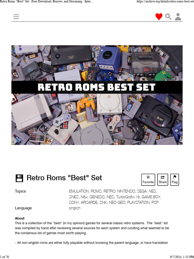 Archive.org Roms Wii