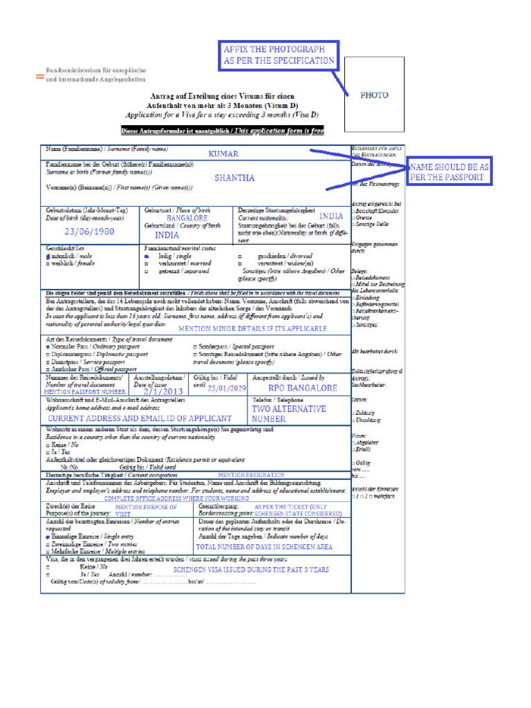 Austria Long Stay 310315 | PDF