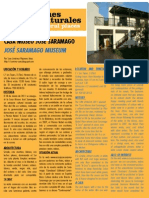 Casa Museo José Saramago - Rincón Cultural noviembre 2011