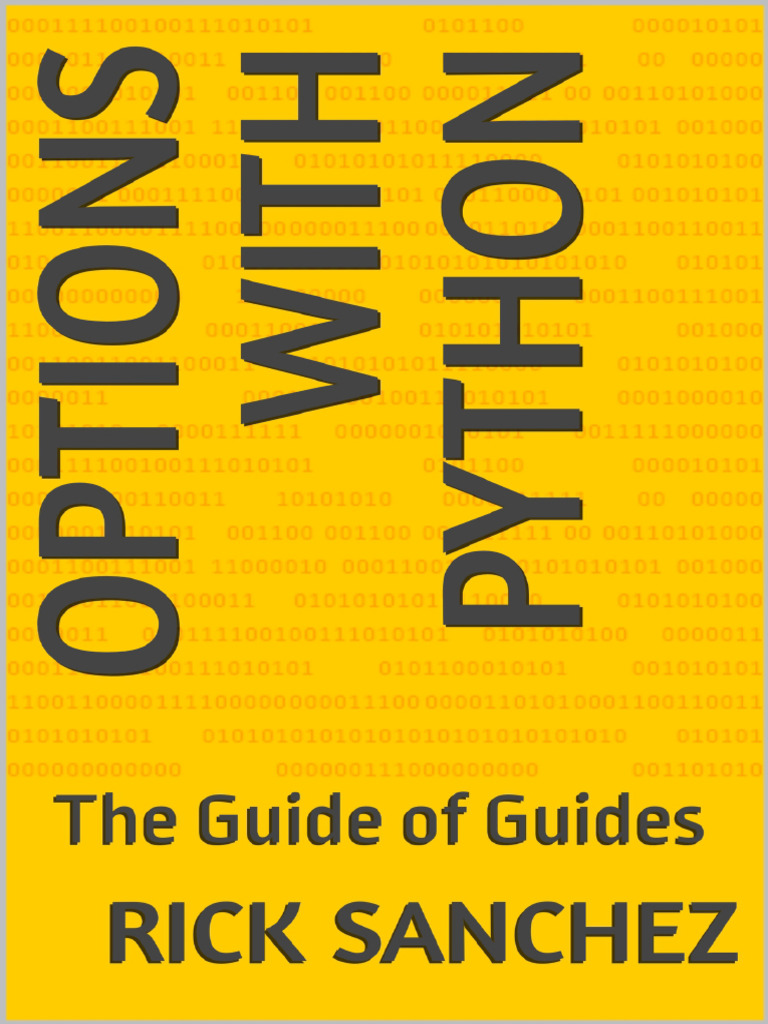 Options With Python | PDF | Greeks (Finance) | Option (Finance)