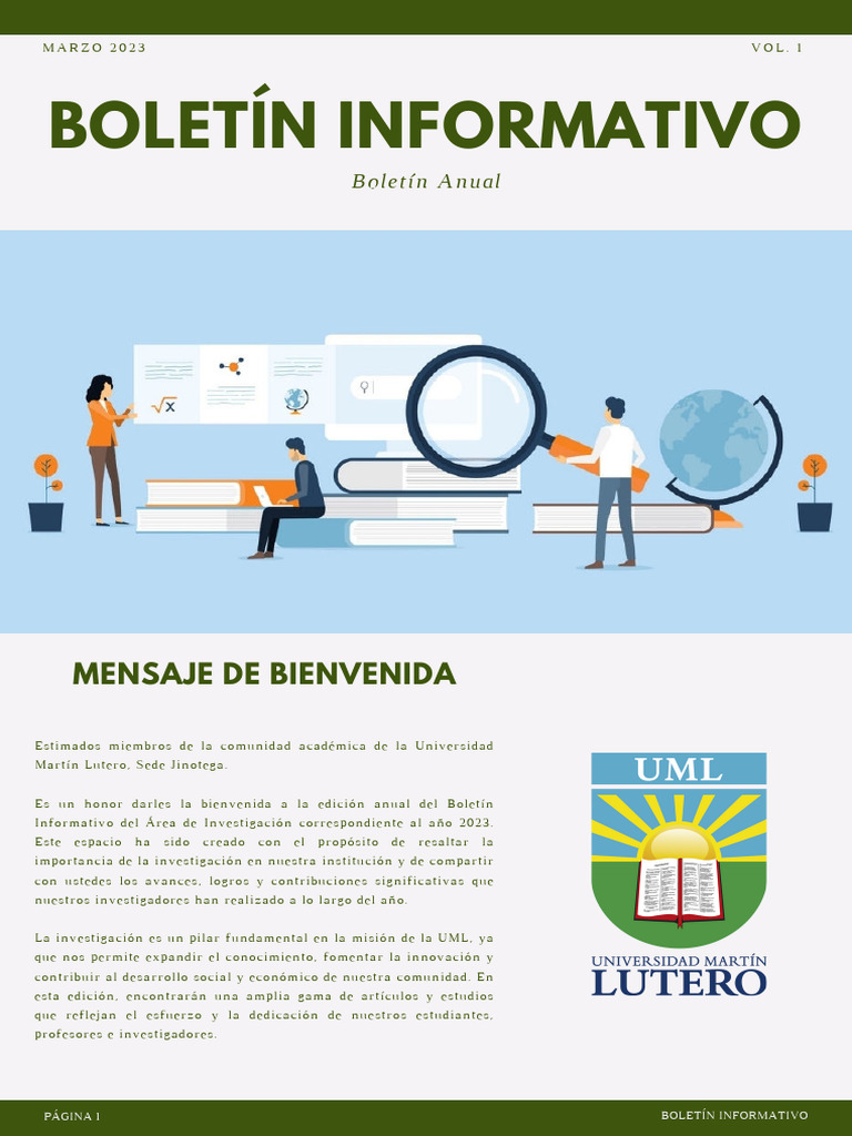 Boletin Informativo Investigacion | PDF | Enfermería | Trabajo Social