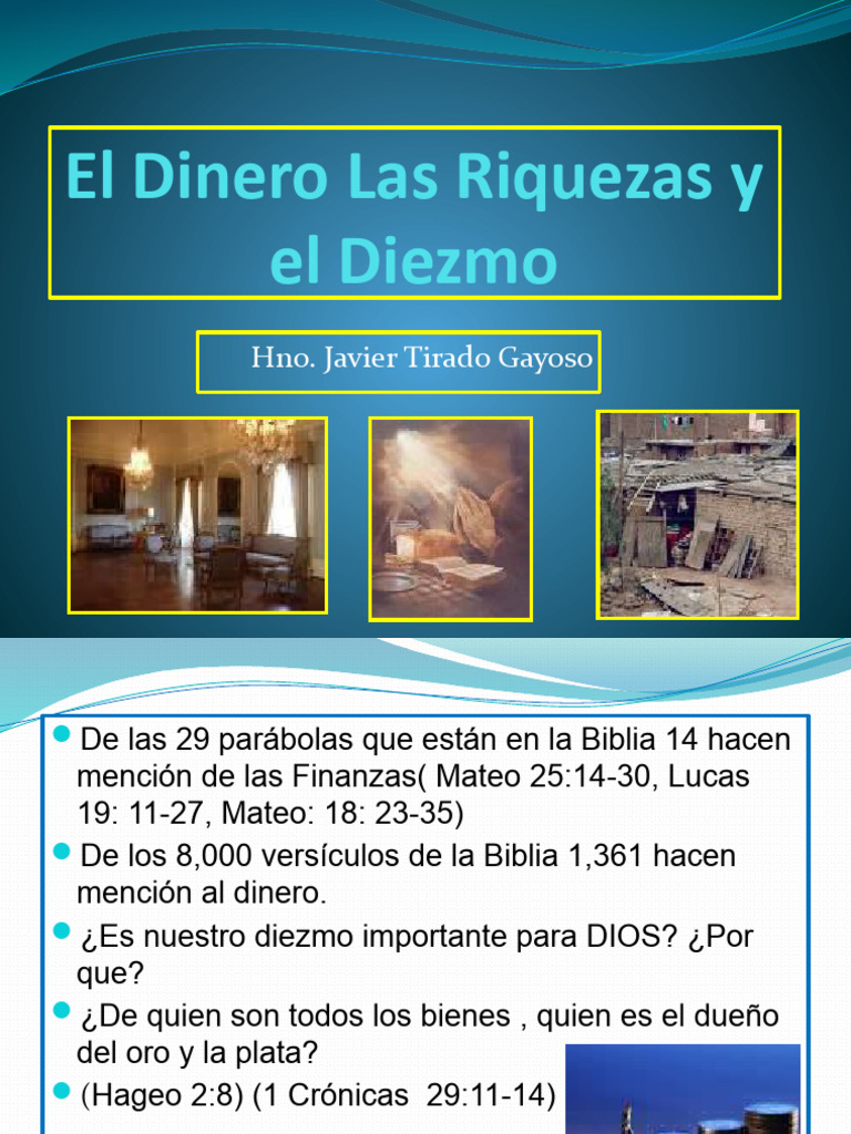 Riqueza y Fe en la Prosperidad | PDF | Contenido bíblico | Teología