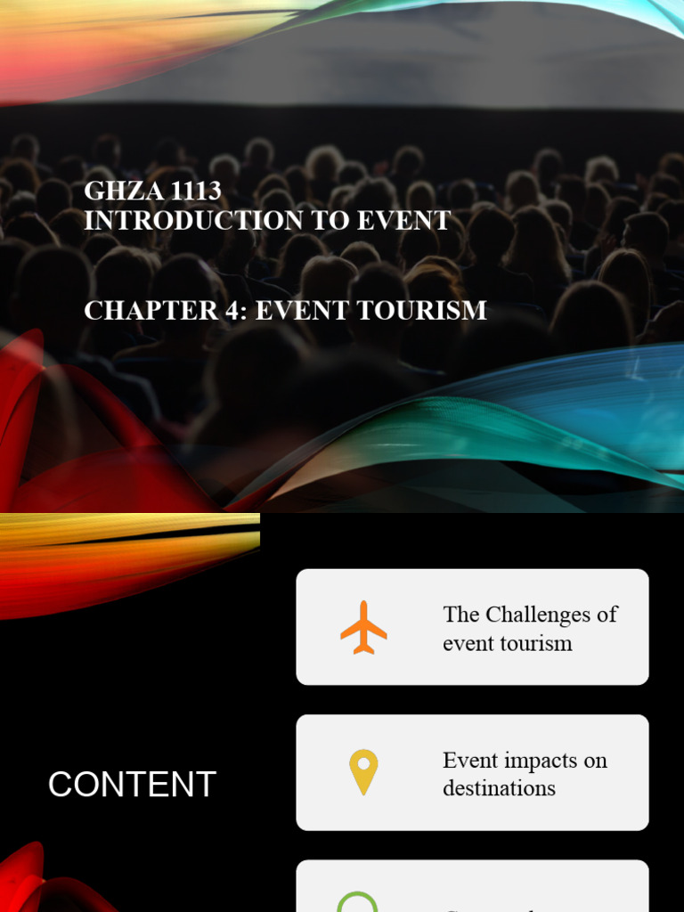 Chapter 4 Event Tourism | PDF | Travel Visa | Tourism