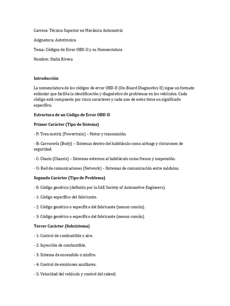 Stalin Rivera | PDF | Sensor | Vehículos