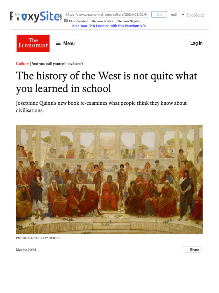 Rethinking Western Civilization History | PDF | Ancient Greece ...