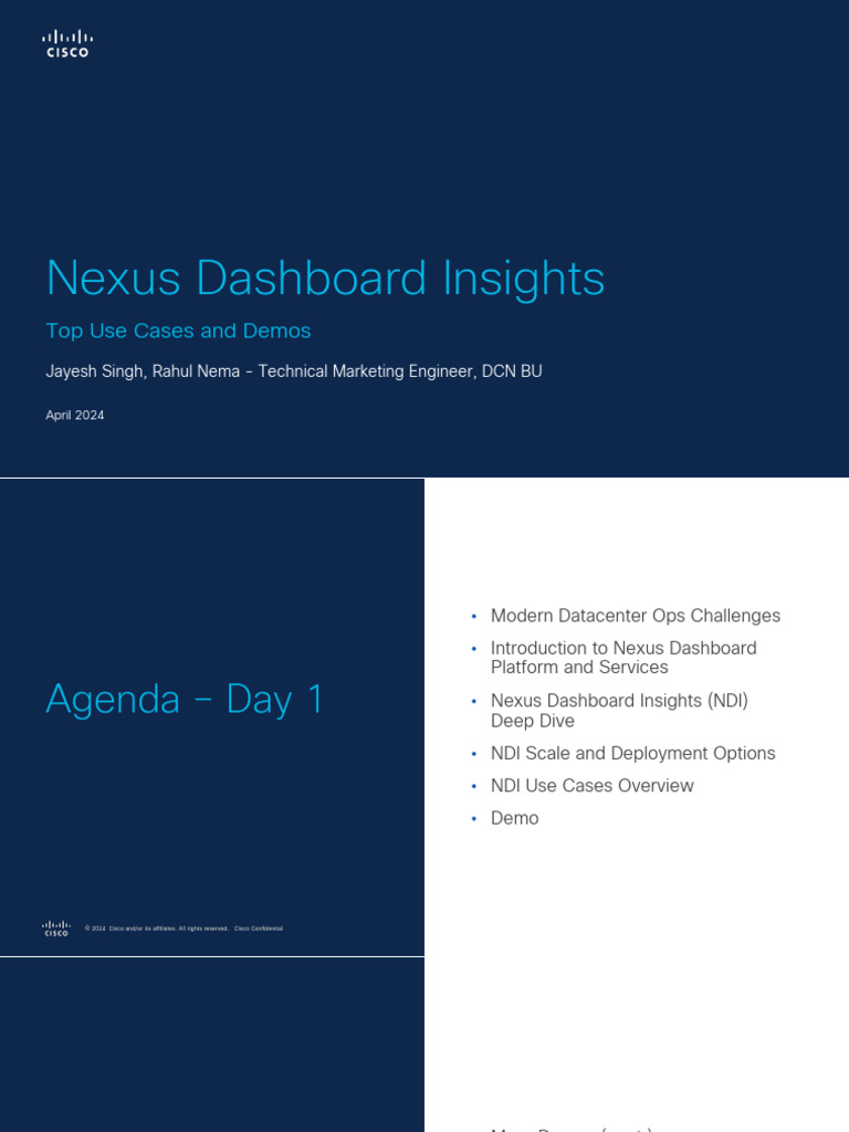 Nexus Dashboard Insights Overview | PDF | Computer Network | Analytics