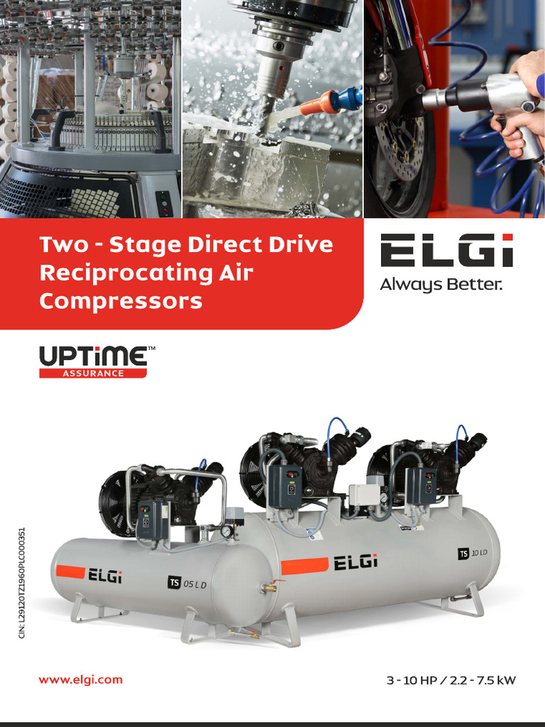 Direct Drive TS Piston-Compressors | PDF