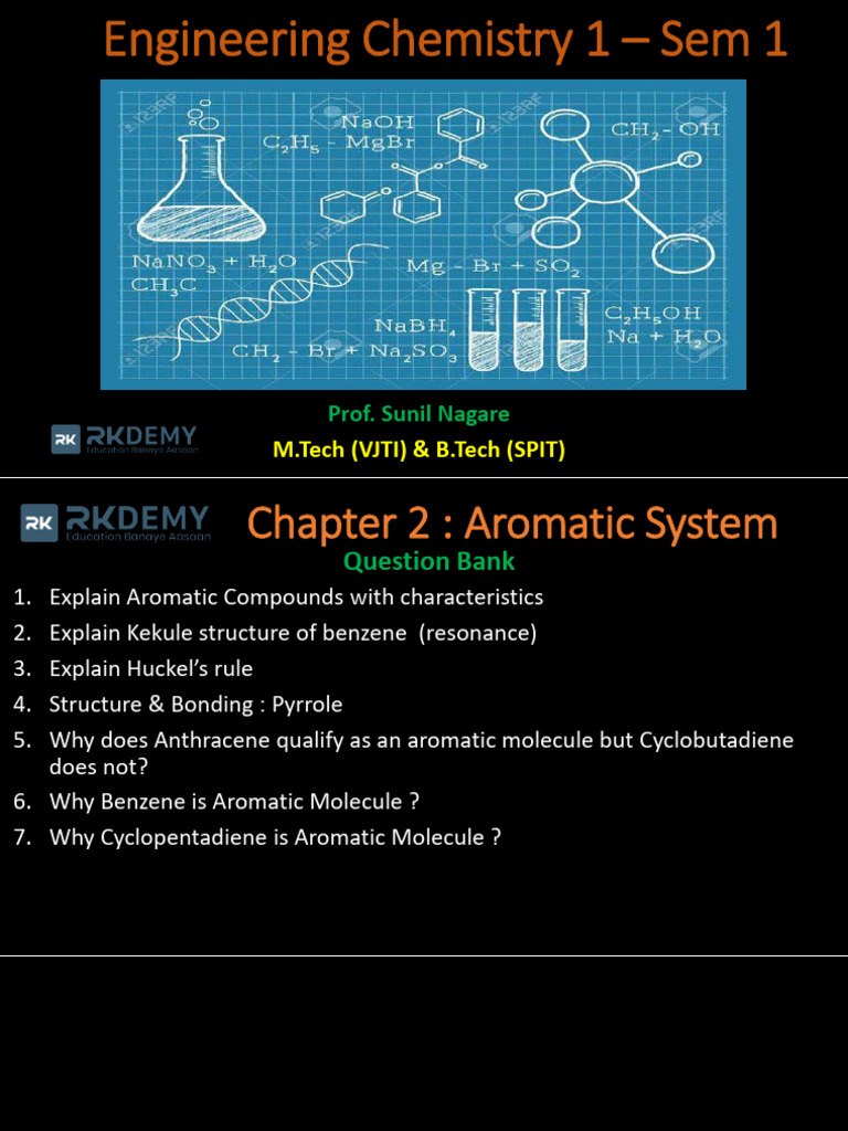 Understanding Aromatic Compounds | PDF | Aromaticity | Covalent Bond