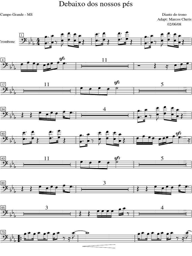 Trombone Pdf