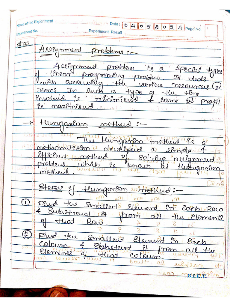 Experiment Results and Analysis Summary | PDF