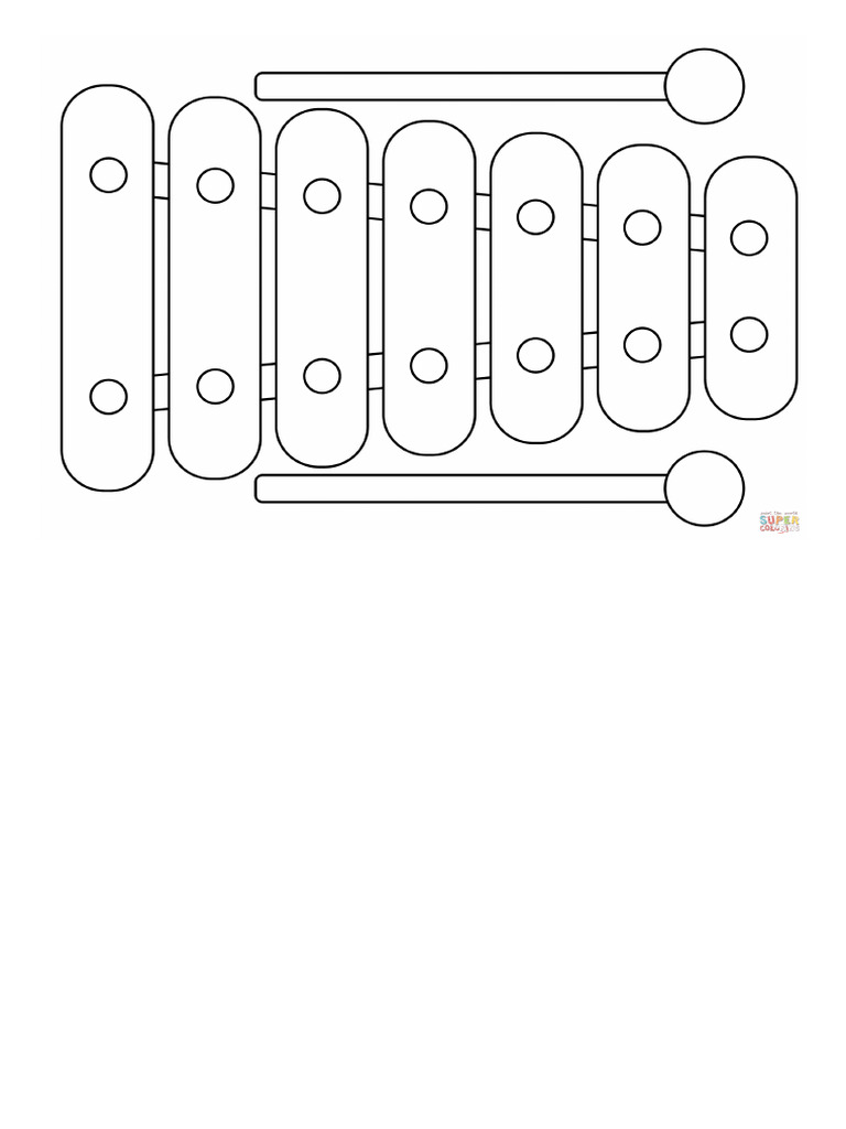 Disegno Di Xilofono Da Colorare Disegni Da Colorare E Stampare Gratis