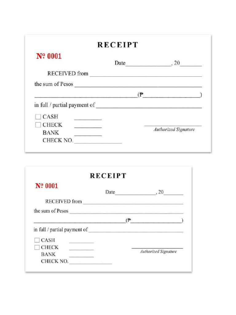 Receipt | PDF