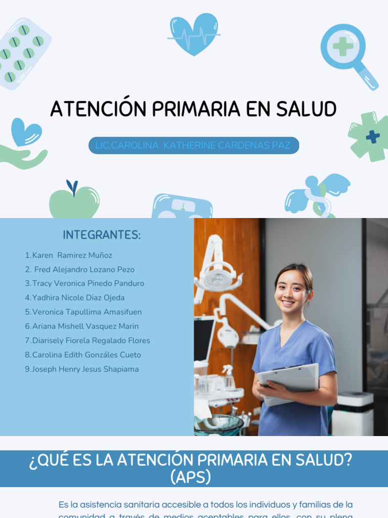 Atención Primaria en Salud: Claves | PDF | Cuidado de la salud ...