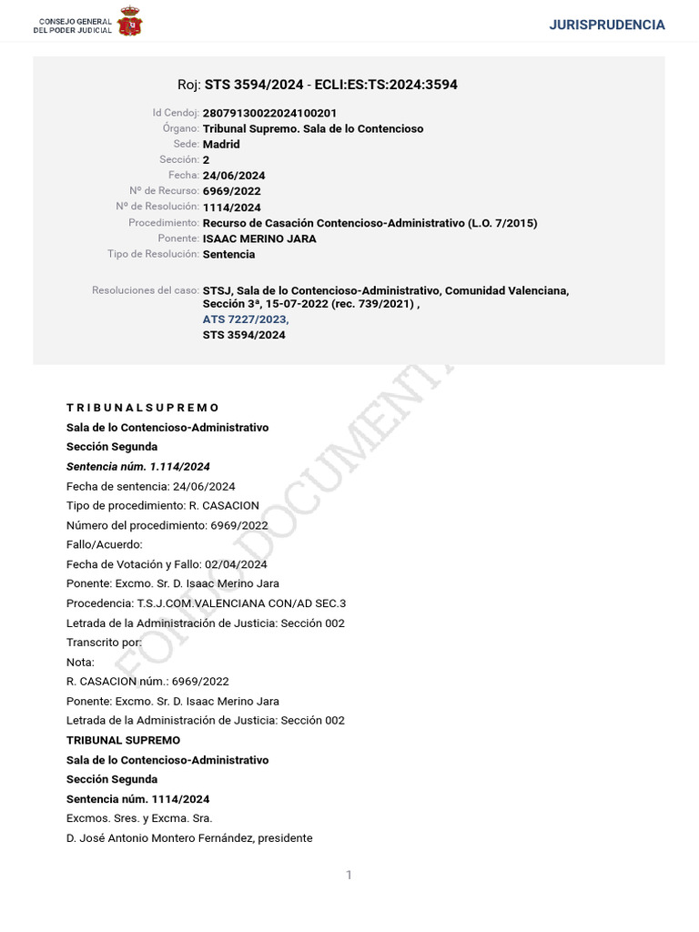 Sentencia sobre Impuesto de Sucesiones | PDF | Caso de ley | Sentencia ...