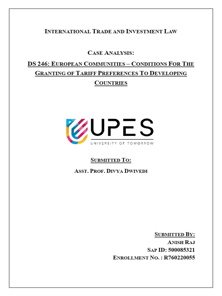 itil-anish-raj-case-analysis-pdf-world-trade-organization-most