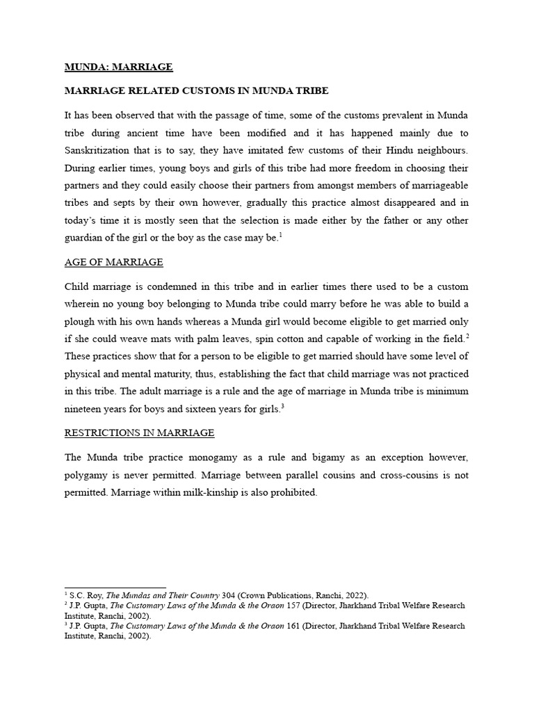 Customs of Marriage Edited | PDF | Marriage | Husband
