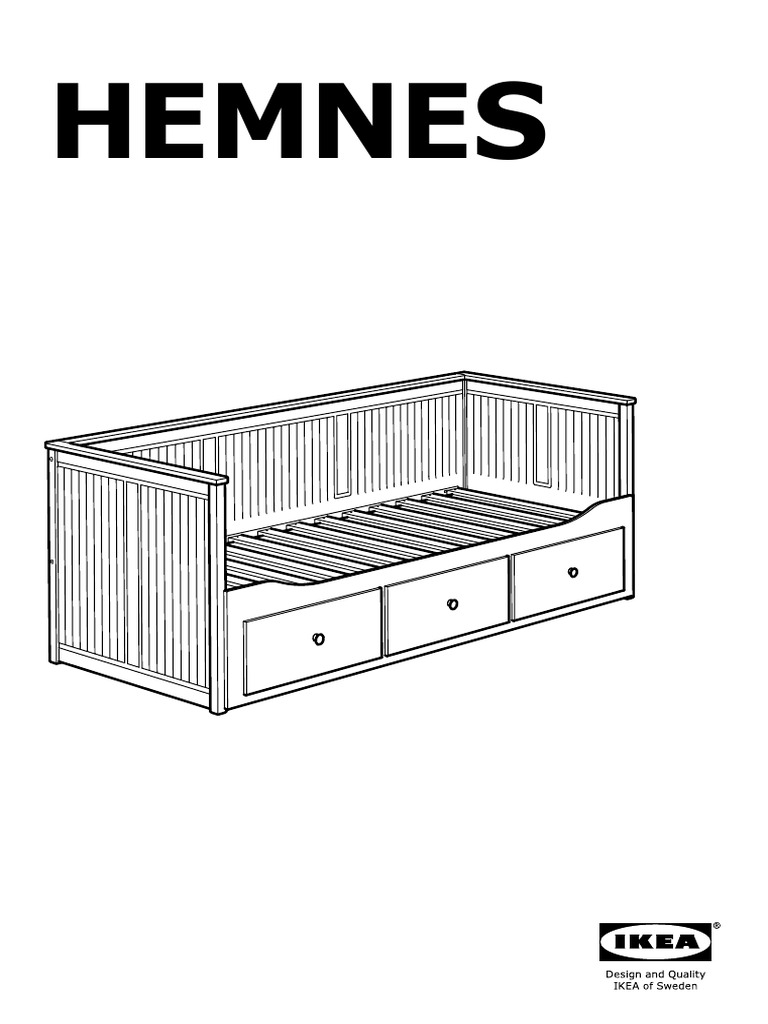 Httpswww ikea comititassembly instructionshemnes struttura letto divano