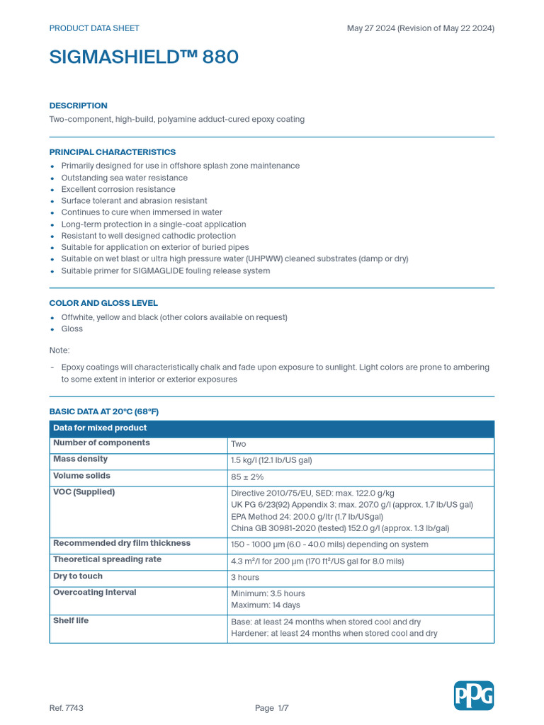 Sigmashield 880 Ingles Pdf Legal Liability Materials