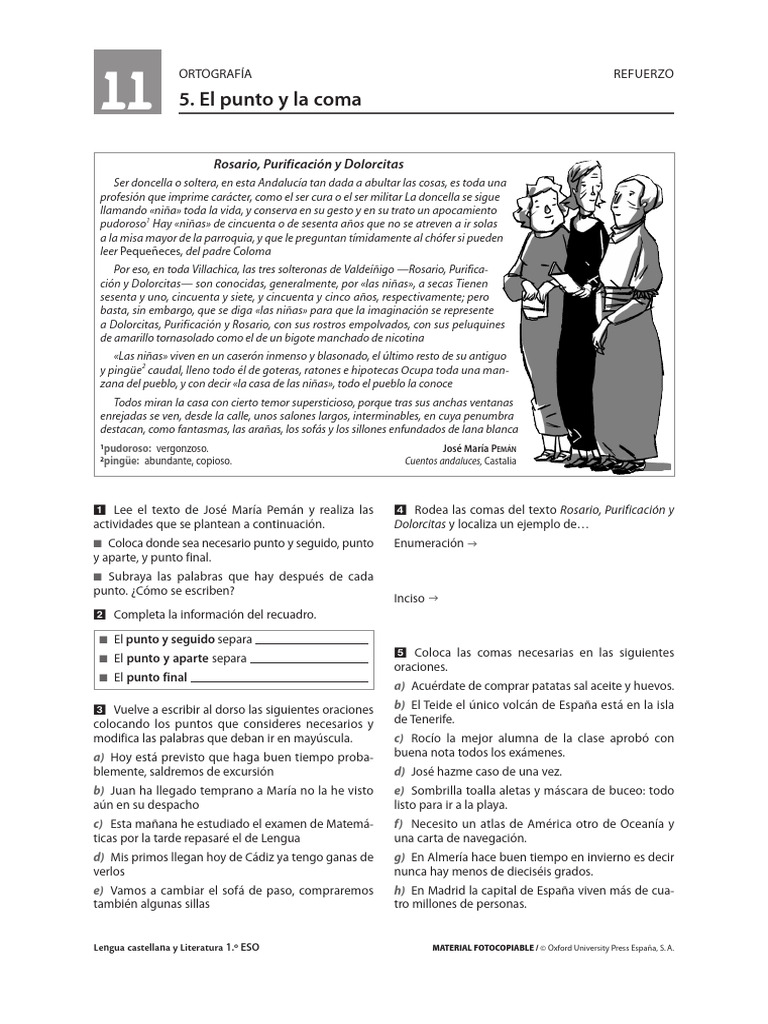 11 El Punto y La Coma | PDF
