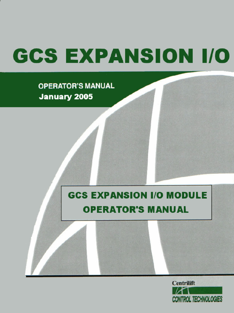 GCS Operator Interface Overview | PDF | Menu (Computing) | Relay