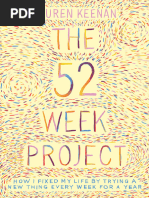 The 52 Week Project (Lauren Keenan) (Z-Library) | PDF