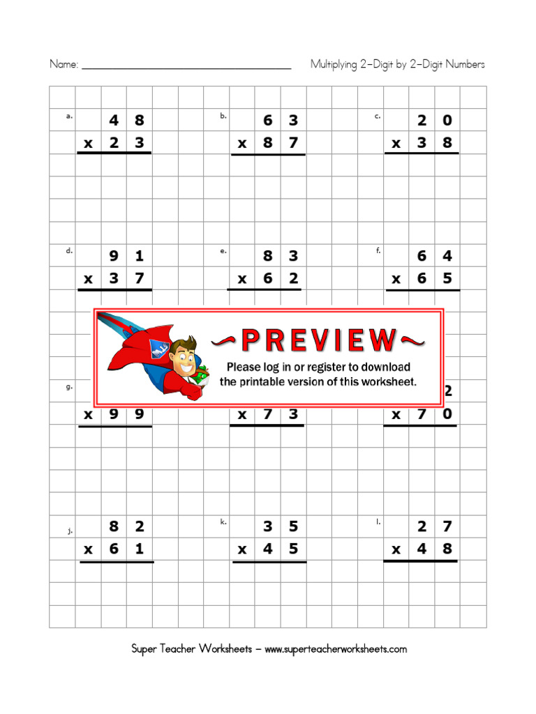 Graph Multiplication 2dig2dig | PDF