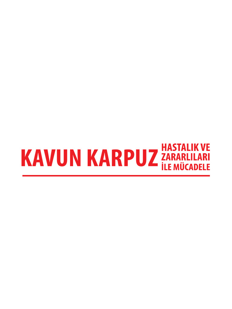 Kavun Karpuz Pdf 