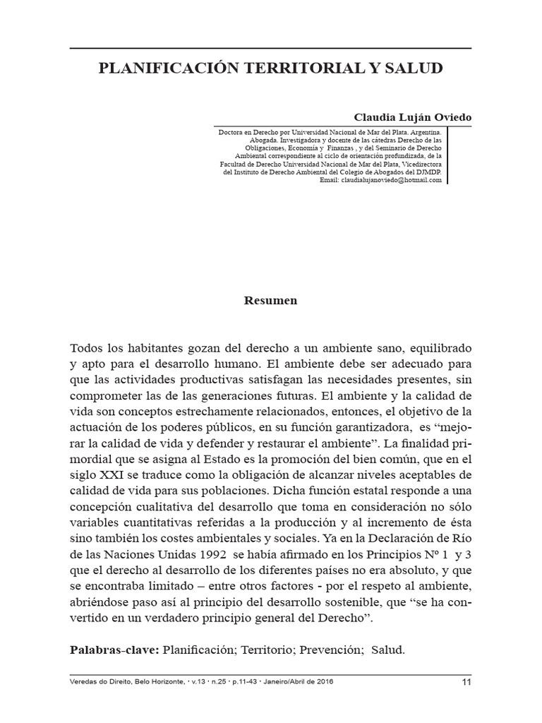 Planificacion Territorial Y Salud Descargar Gratis Pdf